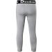 Dizoboee Boys Compression Pants Leggings - Youth Kids Athletic Basketball Base Layer 3/4 Length - Grey Large - Buy Online on GoSupps.com