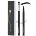 3D Eyebrow Microblading Pen 2PCS Magic Eyebrow Pencil Microblading Eyebrow Pencil 4 Tip Dark Brown Eyebrow Pencil Waterproof Eye Brown Makeup Long-Lasting Eyebrow Pencil (Black)