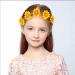 KEHAWK 10PCS Sunflower Headbands Multicolor Daisy Flower Crown for Women - Adjustable Elastic Ribbon for Festival Wedding Party - Buy Online on GoSupps.com