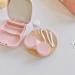 Buy Cute Colored Contact Lens Cases - Girls' Cartoon Holder with Tweezers & Tools (12 Colors) - Buy Online on GoSupps.com