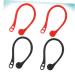 UKCOCO Earphone Hooks - 4 Pairs Silicone Ear Lip Covers for Headphones Sports Ear Hooks & Earplug Holder - Buy Online on GoSupps.com