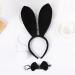 Bottone Cute Ear Headband Tail Tie Set for Costume Party Theme Photo Props for Girls Teens Headpiece Black - Buy Online on GoSupps.com