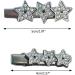 amangul Rhinestones Star Hair Clip Rhinestones Star Hair Accessories Star Barrettes Star Hairpin Crystal Star Hair Clip - Buy Online on GoSupps.com