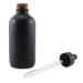 Cornucopia Black Glass Refillable Dropper Bottles - 118 ml Pack of 6 for Essential Oils Cosmetics & Cooking - International Shipping Available - Buy Online on GoSupps.com