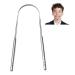 Stainless Steel Tongue Scraper & Cleaner for Adults | Bad Breath Solution | U-Shaped Tongue Cleaners | Improve Oral Hygiene - Buy Online on GoSupps.com