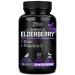 Max Strength Elderberry Capsules + Zinc + Vitamin C | 500mg for Immune System Support with Black Sambucus Elderberry | 100 Count | 3-in-1 Immune Support for Adults