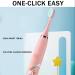 Buy Rechargeable Electric Toothbrush for Kids - 4 Courses 8 Brush Heads USB Charging (Pink) - Ideal for Ages 3+ - Buy Online on GoSupps.com