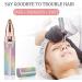 Portable Eyebrow Trimmer for Women | Electric Facial Hair Remover with Light | USB Rechargeable Multicolor Trimmer for Face Lips & Nose Hair Removal - Buy Online on GoSupps.com