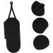 NOLITOY Curling Iron Storage Bag Hair Iron Silicone Bag Hair Dryer Bag Curling Iron Organizer Bag Universal Curling Iron Bag Hair Curler Pouch Curling Iron Carrier Curling Iron 29.50X13.50X2.00CM Black - Buy Online on GoSupps.com