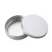 FRCOLOR Box Decorative Tins Mini Round Tins Round Tin Cans Cosmetic Jars Metal Storage Tin Small Aluminum Tin Tea Tins Tin Containers with Lids Mini Candles Travel Birthday Present Filling medium Silver