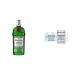 Tanqueray London Dry Gin | 41.3% vol | 1L | Signature Recipe | Made with 4 Gin Botanicals & Fever-Tree Refreshingly Light Indian Tonic Water 150ml 8 Count (Pack of 3) (Total 24 cans)