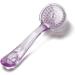 Long Handle Facial Cleansing Brush - Deep Clean Pores Scrub & Clean for Radiant Skin - Purple - Buy Online on GoSupps.com