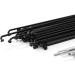 BaveL 36pcs Steel Mountain Bike Spokes 296mm-307mm Black - Includes Nipples | MTB Cycling Accessories - Buy Online on GoSupps.com