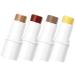 Hemoton 1 Set Contour Stick Face Highlighter Contour Kit for Women Contouring Makeup Kit for Beginners Stick Blush Stick Contour Blush Stick Makeup Highlighter Stick Makeup Stick