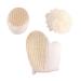 Housoutil 6 Pcs Bath Ball Scrubbing Gloves Loofah Body Scrubber Exfoliating Shower Glove Bath Ball Scrub Gloves 1 Count (Pack of 1)