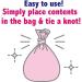BOS Amazing Odor Sealing Disposable Bags XS Pink (400 Bags) - Baby Diapers/Pet Waste Disposal - Durable & Unscented - Buy Online on GoSupps.com