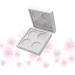 Angoily 2pcs 4 Eyeshadow Aluminum Tin Jars Magnetic Lipstick Case Makeup Palette Cosmetic Makeup Powder 1 count (Pack of 1) White - Buy Online on GoSupps.com