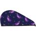 Eggplant Microfiber Hair Towel | Soft Super Absorbent Wrap for Women | Quick Dry Coral Velvet Cap for Long Curly & Thick Hair - Buy Online on GoSupps.com