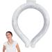 Portable Cooling Collar | Hands-Free Personal Cooling Device for Fishing Hiking & Sports | Virtcooy White - Buy Online on GoSupps.com