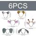 6 Pieces Animal Ears Headbands Soft Plush Hair Hoops Elastic Hair Bands for Adult and Children's Parties and Holiday Decorations - Buy Online on GoSupps.com