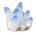 Natural Crystal Rough 500-650g Natural Blue Phantom Quartz Stone Crystal Cluster for Decoration Gift 1pc 1pc 500-650g
