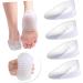 GLEAVI U-Shaped Heel Pads - 2 Pairs Silicone Inserts for Boots & Heels Plantar Cups & Foot Support - Buy Online on GoSupps.com
