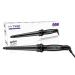 Salon Studio Professional - MyTwist Tapered Ceramic Curling Iron and Curling Wand in Ceramic and Tourmaline with Variable Diameter 13-25 mm - Auto-off Temperature Control 100-230 C and Rapid Heating Diameter 25-13 mm