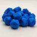 30pcs Deep Sky Blue 17mm Silicone Icosahedron Beads for Mom Jewelry Necklace Making - Buy Online on GoSupps.com