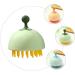 minkissy Scalp Hairbrush Shampoo Massage Comb Massage Brush Cleansing Brush Double Use Design Random Color - Buy Online on GoSupps.com
