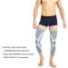 NeoTech Care Bamboo Knee Support Sleeve - Elastic, Breathable, Medium Compression - Grey - Sizes S, M, L, XL - X-Large - Buy Online on GoSupps.com