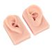 Buy Flexible Piercing Practice Ear Model - 1 Pair Soft Silicone for Doctors & Hospitals (Light Skin Color) - International Shipping Available - Buy Online on GoSupps.com