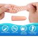 Cogana Gel Fingerlings - Breathable Silicone Fingertips for Trigger Fingers Hand Eczema Blisters & Arthritis (Beige) | International Shipping - Buy Online on GoSupps.com