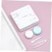 Homsfou Contact Lens Container Cleaning Case - Mini Eye Lens Holder & Applicator - Perfect Care Suite for Contact Lenses - International Shipping Available - Buy Online on GoSupps.com
