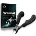 Toe Nail Clippers, Podiatrist Toenail Clippers for Thick Nails for Seniors for Men Wanmat (Black) Black-built-in Spring