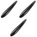 Gleavi 3st Horn massage device promoting blood circulation Sucasha massage tab body massage tab acupressure pen Face portion mercy tab Meridian tool pin massage board scratch board blackx3stk 15x3x2cmx3pcs