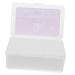 minkissy Makeup facial pads makeup pad women cosmetic pad makeup cotton pads white face cushion Pads M White