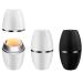 3 short round volcanic stone sticks oil-absorbing face roller for oily skin with volcanic stone roller facial roller cleansing face facial care tool reusable (multi-color)