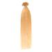 Buy Blonde Keratin Bonding Extensions - 100% Remy Human Hair 25x1g 45cm U-Tip Strands | Color #24 Blonde - International Shipping Available - Buy Online on GoSupps.com