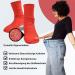 Turmaline Slimming Health Socks - Self-Heating Foot Massage Vein Healing - Promote Blood Circulation - 3 Pairs - Buy Online on GoSupps.com
