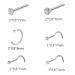2 Pack Self Nose Piercing Gun Kit with Nose Stud - White | Safety Nose Piercing Tool - Buy Online on GoSupps.com