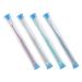 Goohochy 4 pieces portable toothbrushes for the hotel toothbrush toothbrush from fibers ultra -fine toothbrush individually packaged toothbrush hand toothbrush Miss PP care accessories
