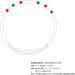 Trion:Z Wacle Twin Necklace - Medium 45cm in Red | International Shipping Available - Buy Online on GoSupps.com