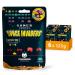 Powerbears Space Invaders gummy bears-20% fruit juice vitamins 6 fruity flavors (pack with 6x125g) Space Invaders (6-fruit taste) 125 g (6 Pack)