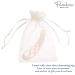 Parcelona French Curved Large 4 Celluloid Banana Clip Hair Comb in Light Pink - Made in France | Durable Styling Accessories for Women - Buy Online on GoSupps.com