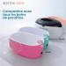 Paraffine Boston Tech pour les mains et les pieds antioxydant doux hydratant traitement professionnel de l arthrite 2 blocs de 450 g Violet - Buy Online on GoSupps.com