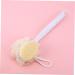 2pcs Healeved Back Scrubber Brushes with Handle - Soft Body Loofah for Shower Massage - Buy Online on GoSupps.com
