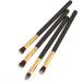 BIUDECO 12 Pcs Eye Make-up Brush Kit Makeup Pencil Concealer Brushes Highlighter Makeup Brush Eyeliner Black - Buy Online on GoSupps.com