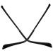 Iwowhero glasses 1 pair of glasses accessories replacement glasses legs glasses arm legs glasses brick end tips glasses Arms Logs sunglasses temple bone glass bone substitute metal straps black 13x0.5cm