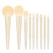 Makeup Brush 9 Pieces Soft Make up Tools Non-irritating Synthetic Fiber Bristles with Cosmetic Bag Brush Sets