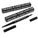 BEST Beard Filler Pen for Men / Pencil & Brush - Fill Patchy & Thin Areas for a Perfect Beard, Hairline & Mustache - More Effective Than Hair Fiber - Waterproof - Vitamin E for Healthy Hair Growth Black